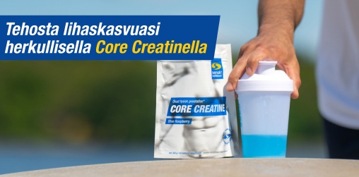Tehosta lihaskasvuasi herkullisella Core Creatinella